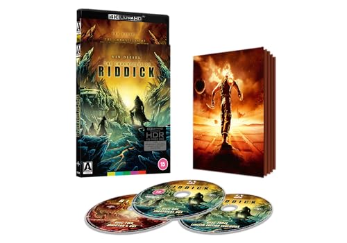 The Chronicles of Riddick Limited Edition 4K UHD [Blu-ray] [Region Free]
