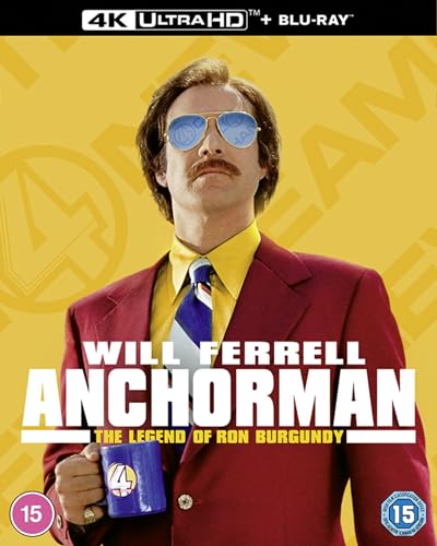 Anchorman: The Legend of Ron Burgundy 4K UHD [Blu-ray] [Region A & B & C]