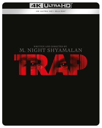 Trap Steelbook [4K Ultra HD] [2024] [Blu-ray]