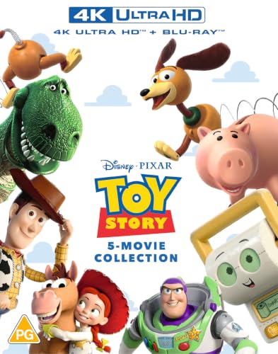 Disney Pixar's Toy Story 5-Movie Collection 4K Ultra HD & Blu-ray [Region Free]