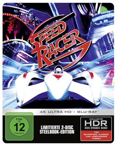 Speed Racer - Steelbook (4K Ultra HD+Blu-ray) [Region B] [2008]