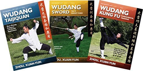 Wudang Kung Fu Video bundle: 3-DVD Wudang Kung Fu / Tai Chi / Martial Arts Master Zhou, Xuan-Yun (YMAA)