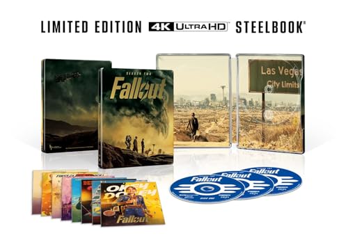Fallout: Season 2 [4K Ultra HD] Limited Edition Steelbook [Blu-ray] [Region B]